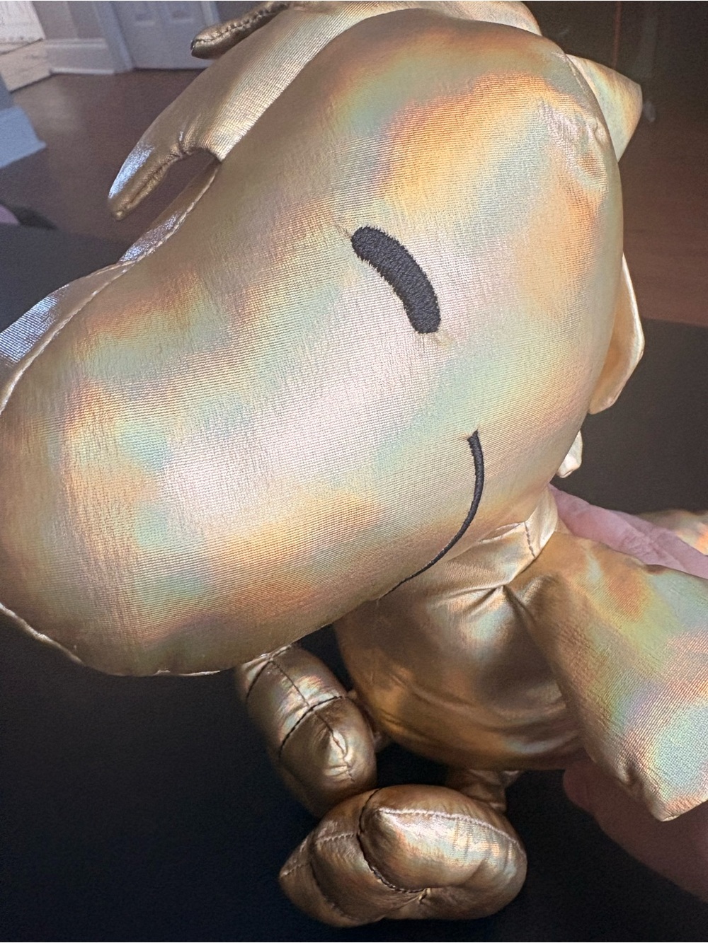 Kohl’s Cares Gold Metallic Woodstock Peanuts Plush 2025
